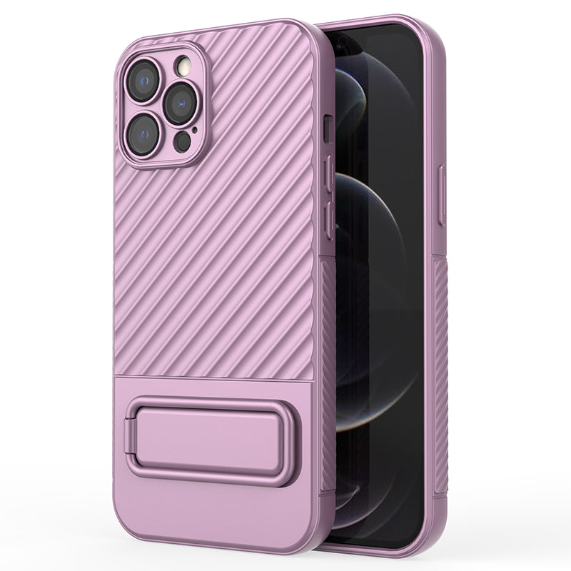 Kickstand Phone Cover for iPhone 12 Pro Max Phone Back Protector Anti-dust TPU Case Kickstand Phone Cover for iPhone 12 Pro Max Phone Back Protector Anti-dust TPU Case